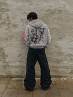 Greatfull Dual Zipper Hoodie