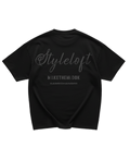 Style Loft Dark Black Tee