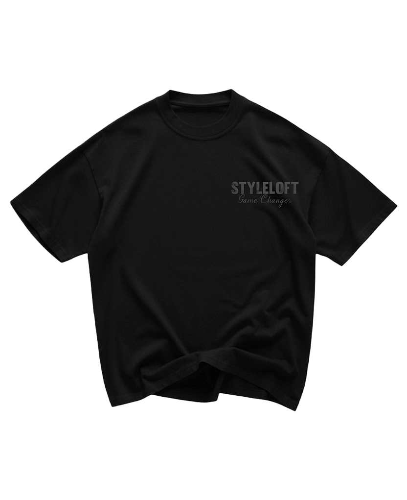 Style Loft Dark Black Tee