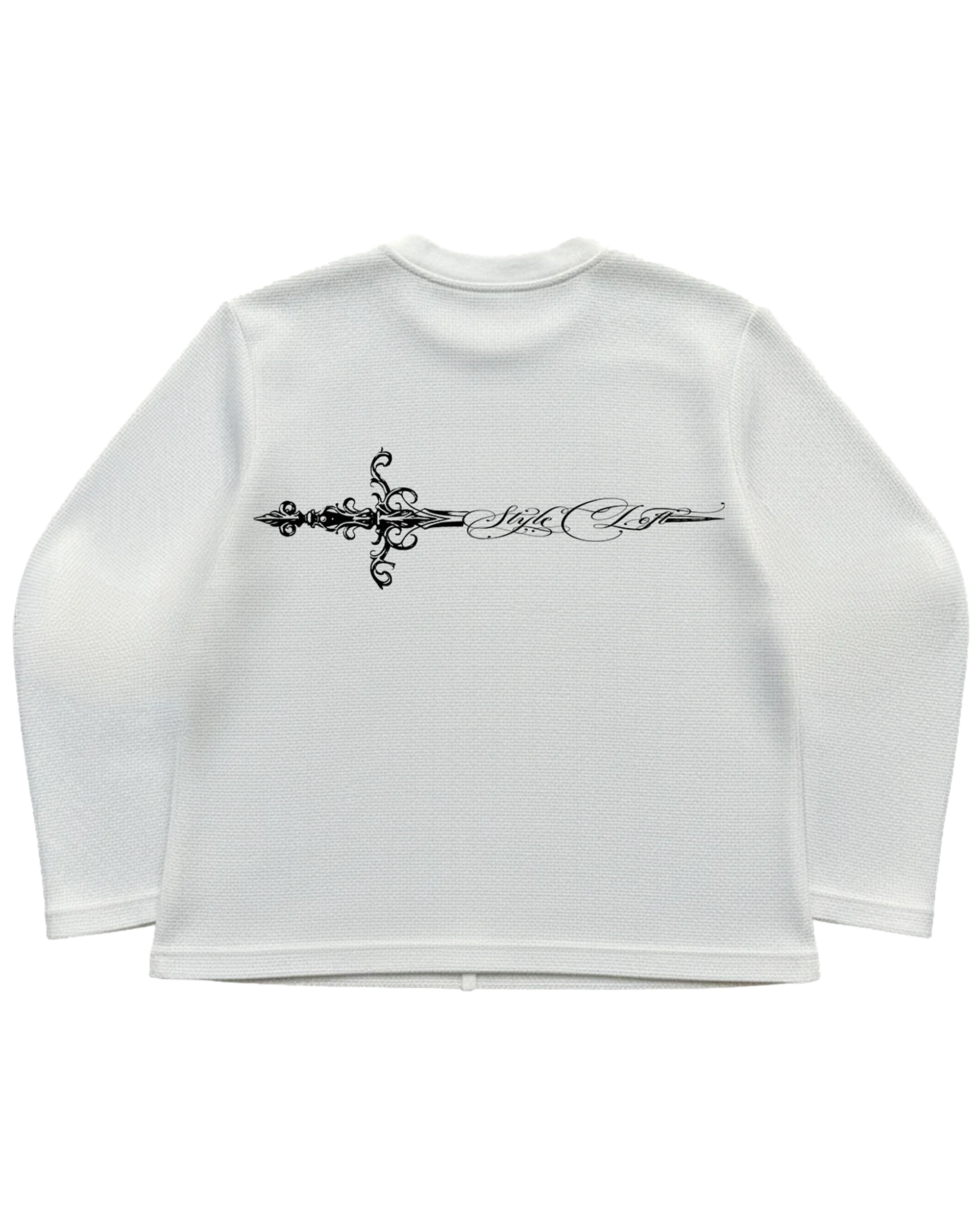 Style Loft Waffle Knite Long Sleeves Tee