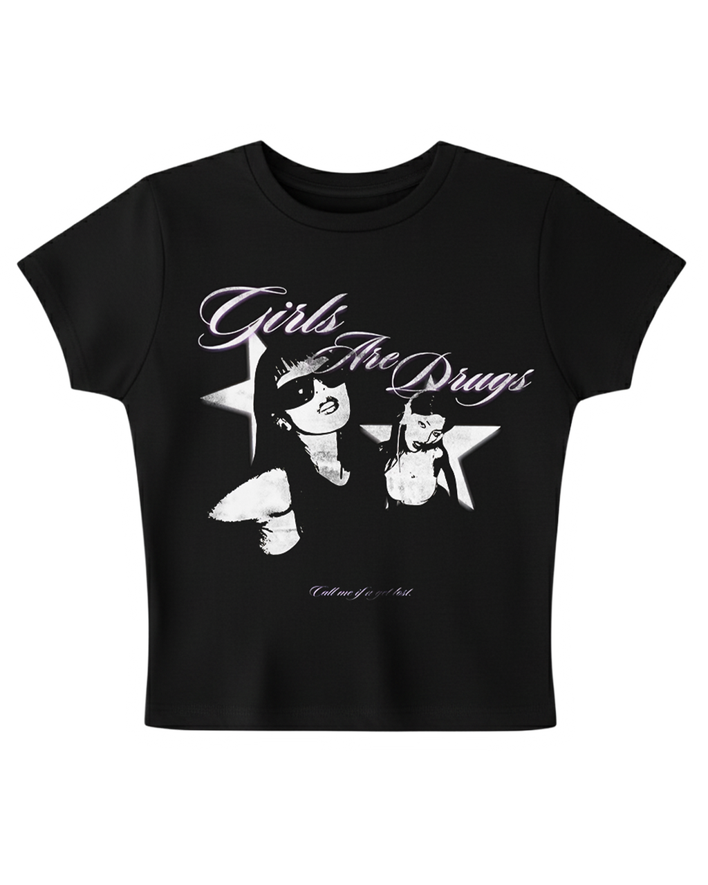 Style Loft Girls and Drugs Baby Tee