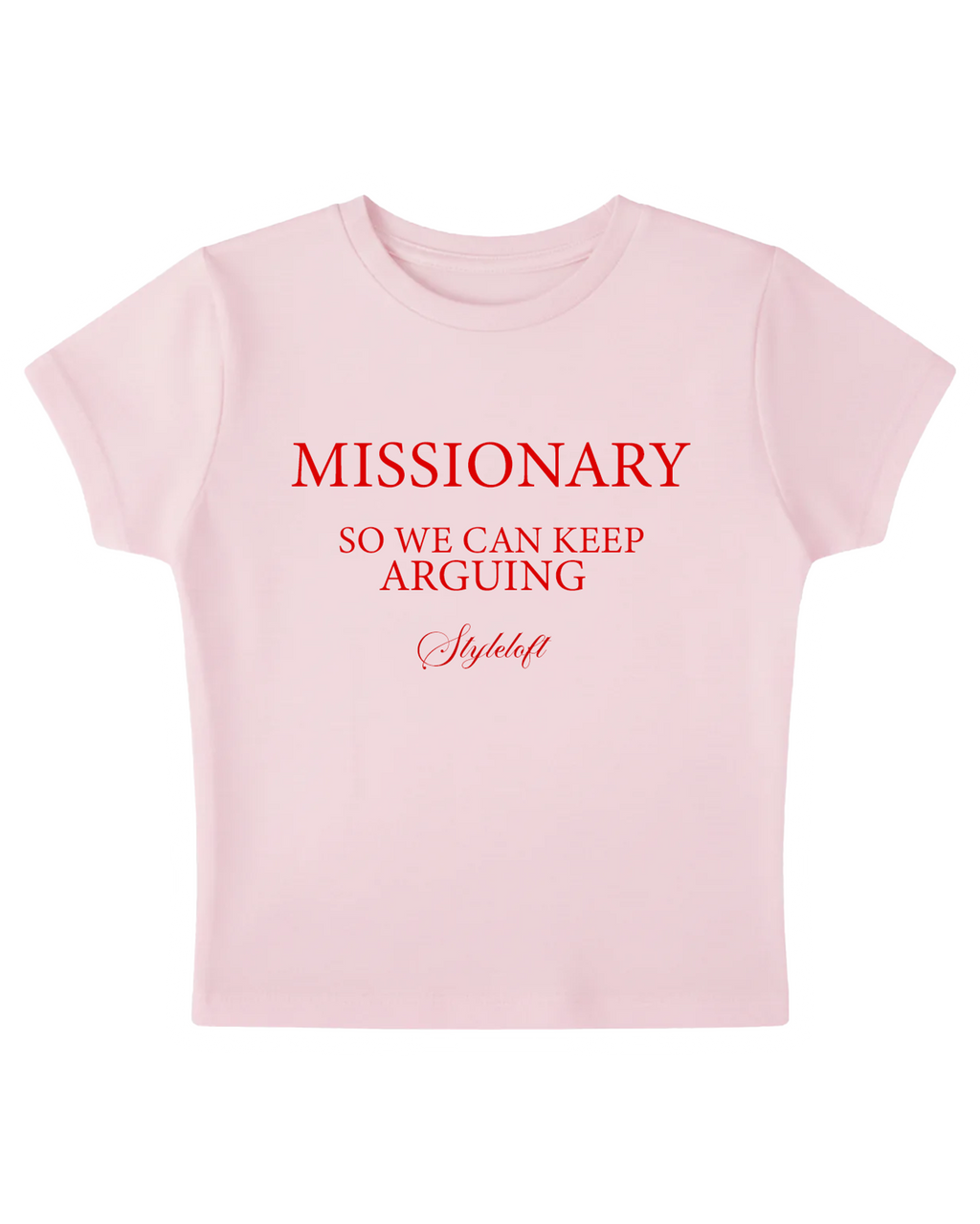 Style Loft Missionary Baby Tee