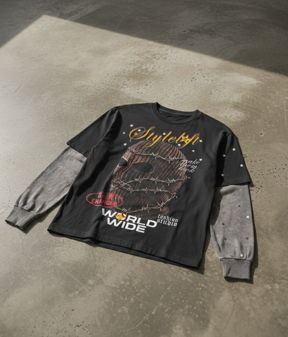 Style Loft Skiee mask Attached sleeves