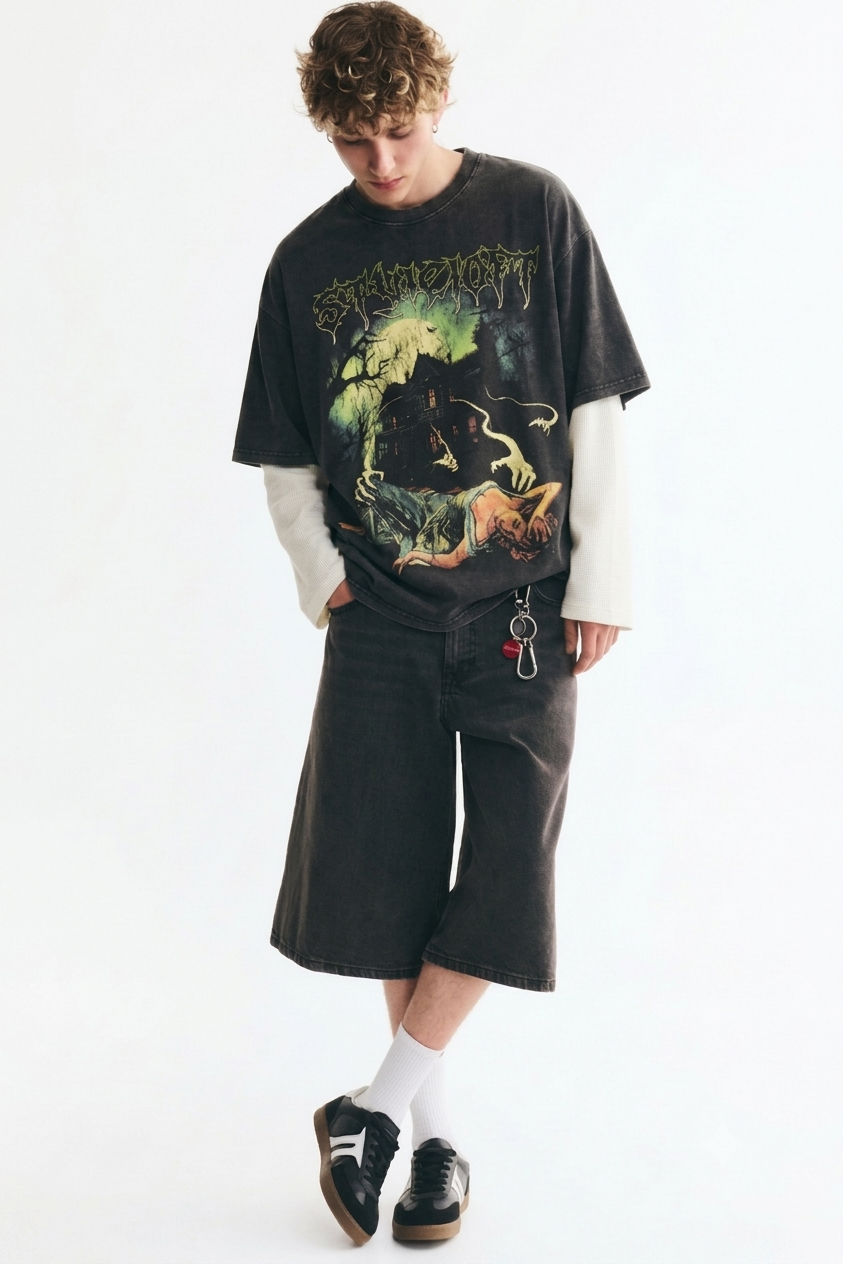 'Long Night' Vintage Tee