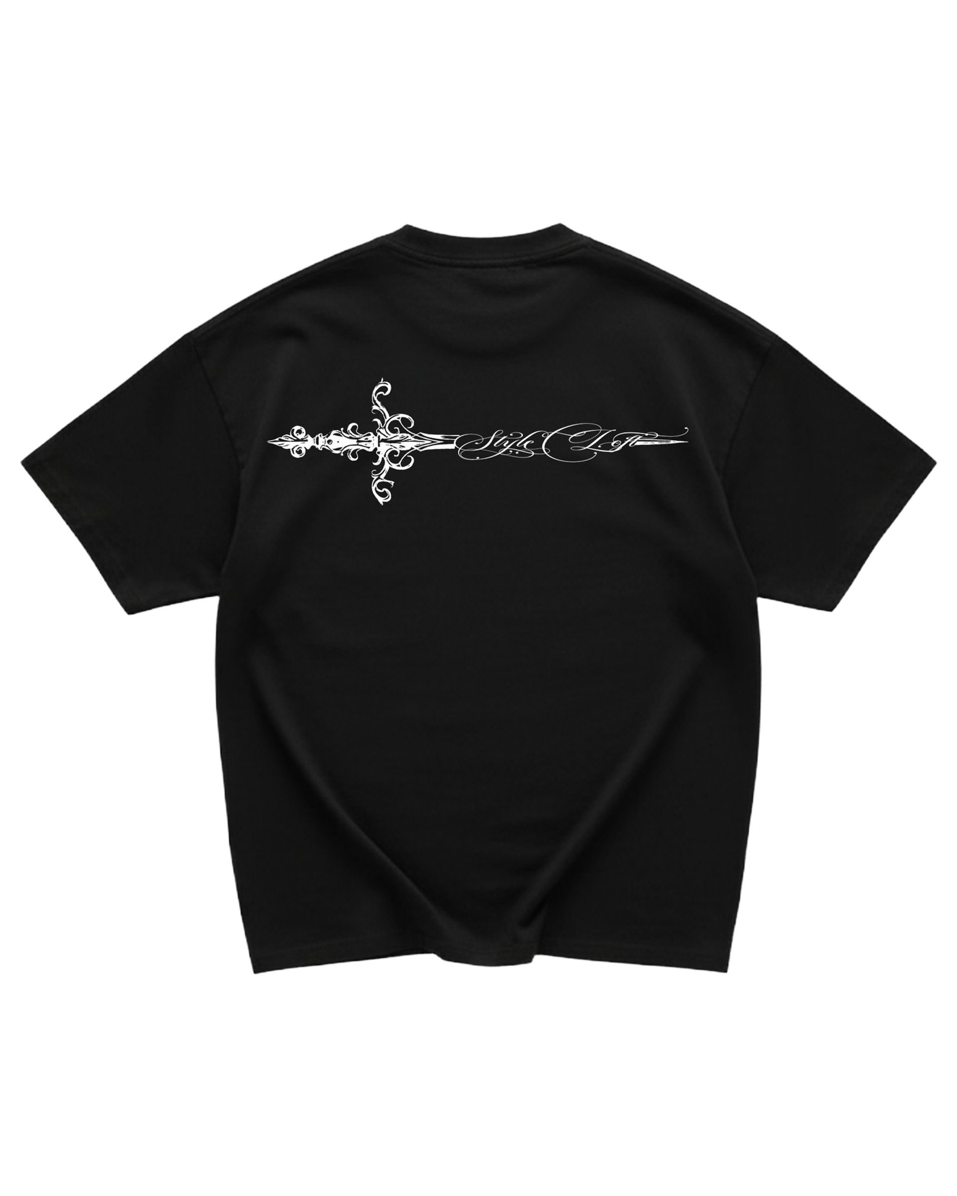 Style Loft Oversize Black Tee