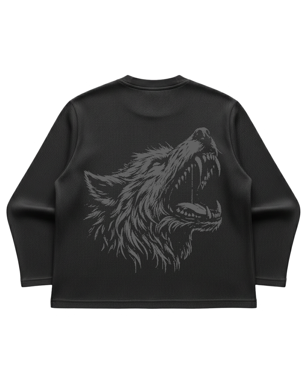 Style Loft Haunted Heaven Waffle Full Sleeves Tee