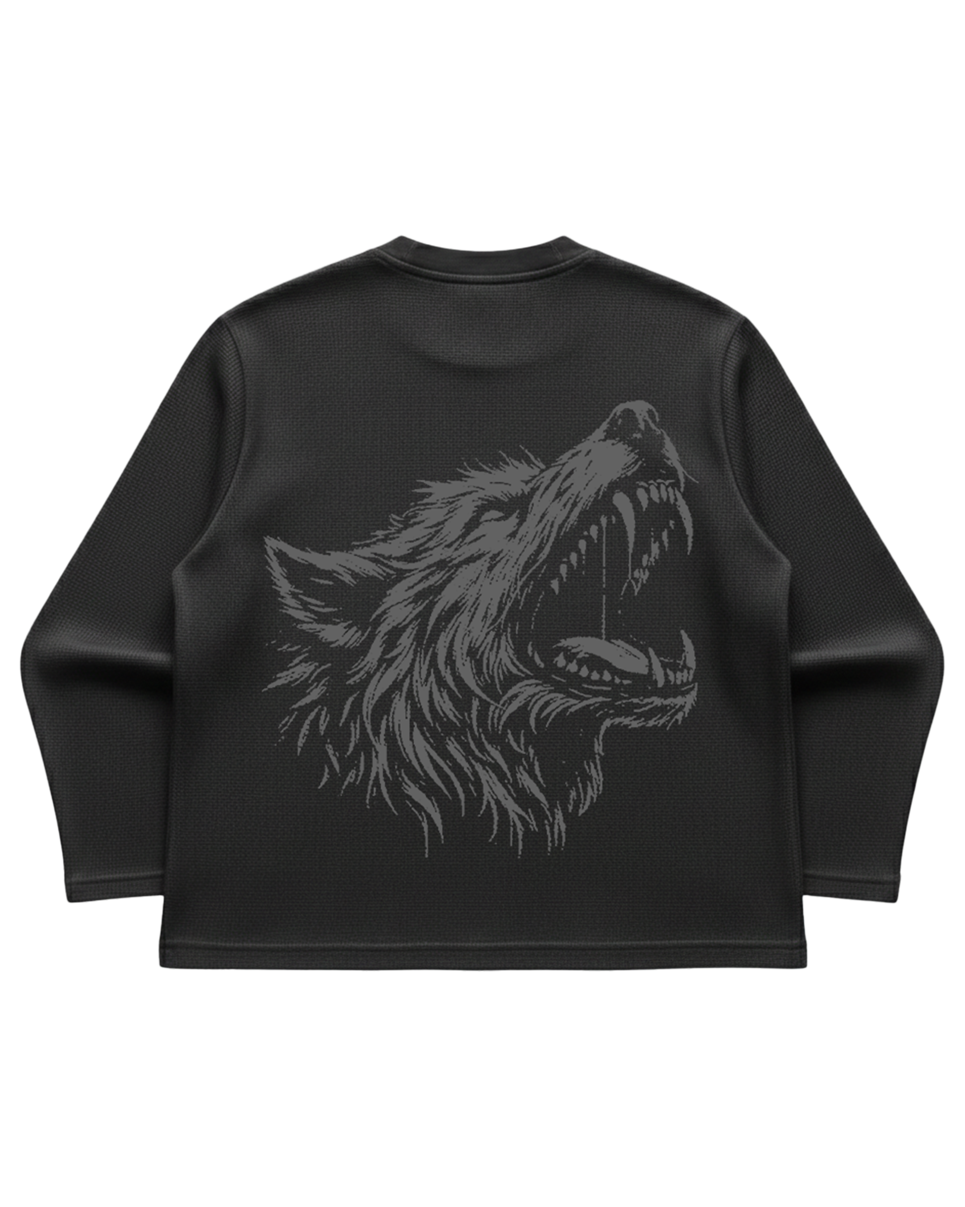 Style Loft Haunted Heaven Waffle Full Sleeves Tee