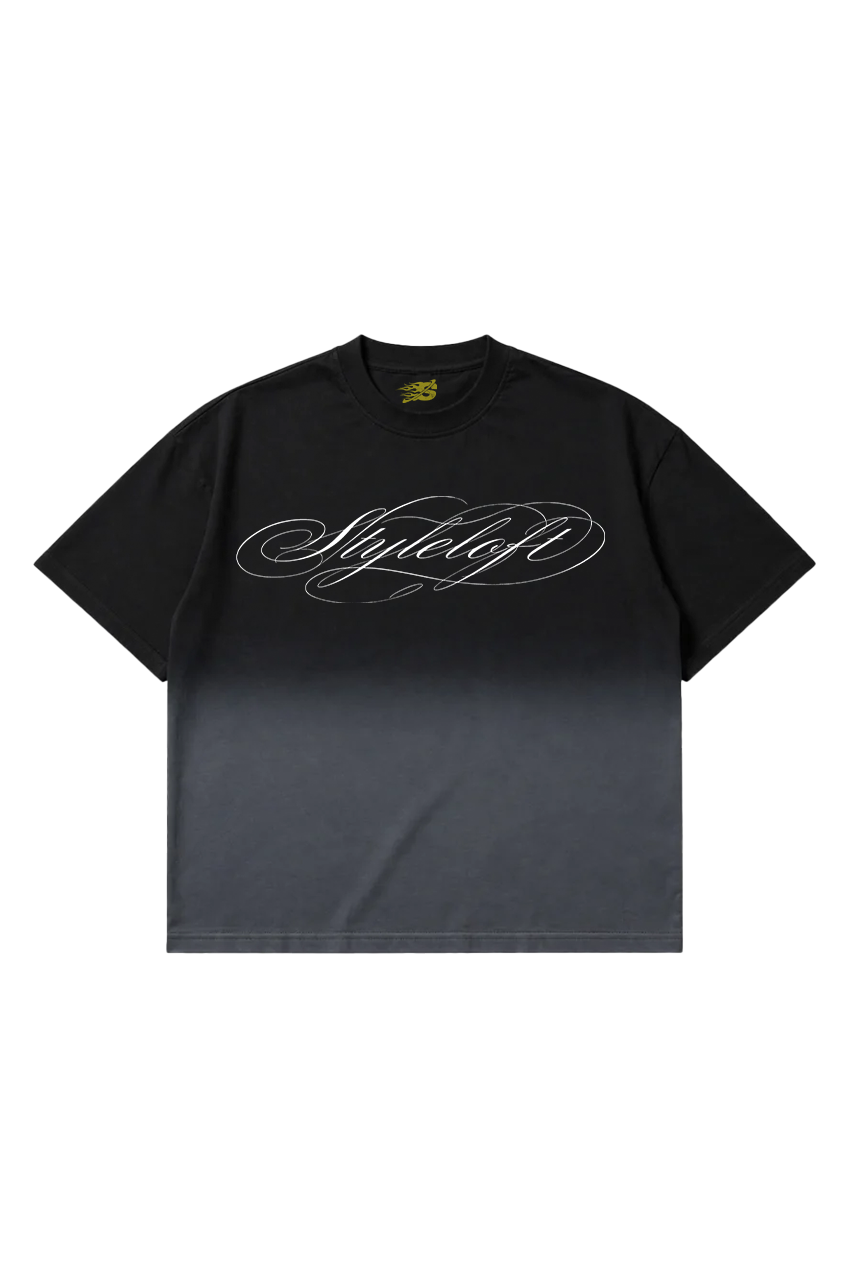 Black Ombre Tee