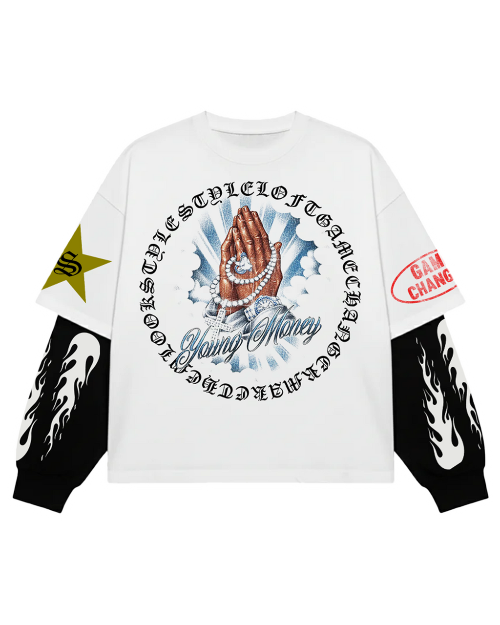 Style Loft Young Money Attached Sleeves Tee
