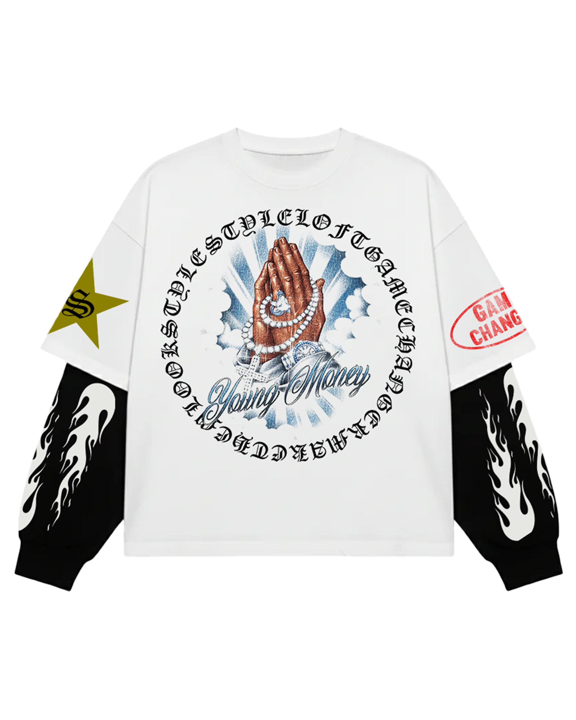 Style Loft Young Money Attached Sleeves Tee