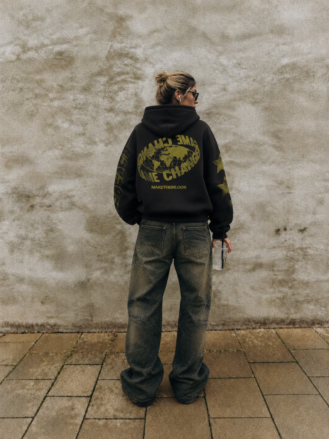 WRLDWIDE Oversize Boxy Hoodie