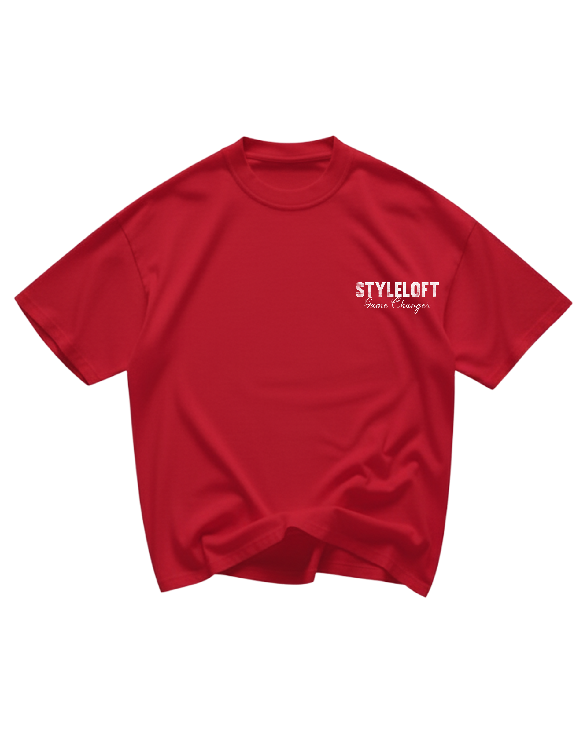 Style Loft Red Basic Tee