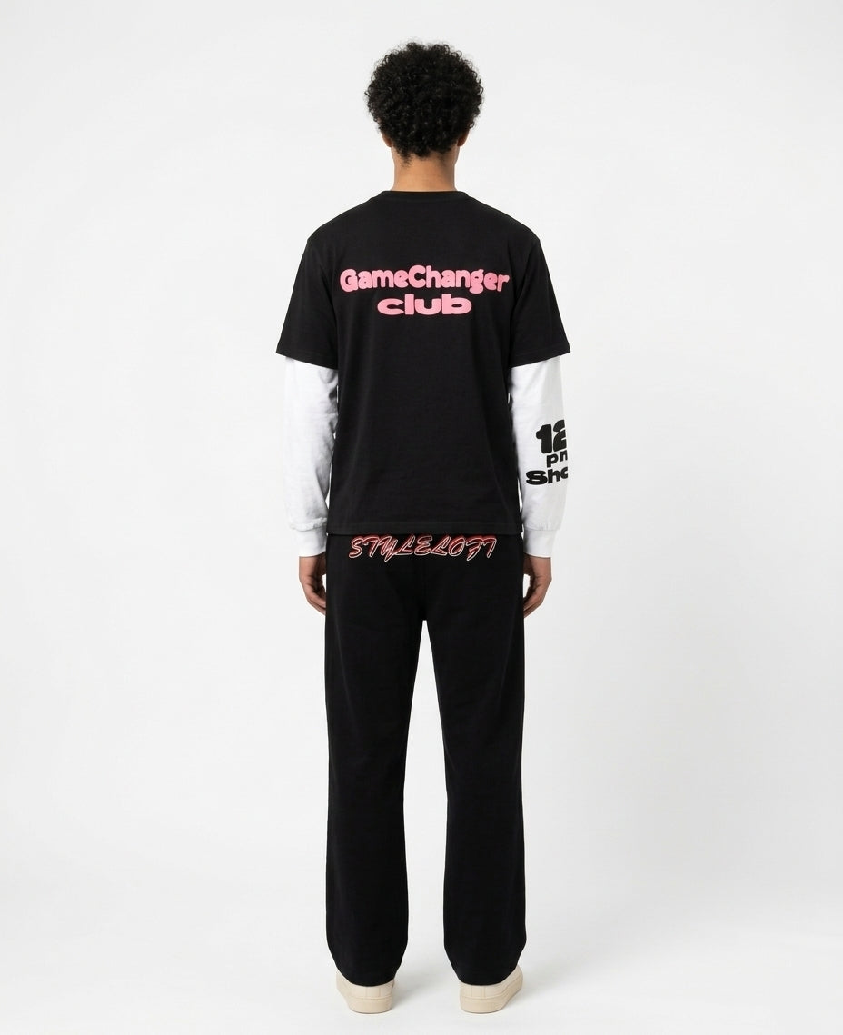 Style Loft 12 P.M Show Attached Sleeves Tee