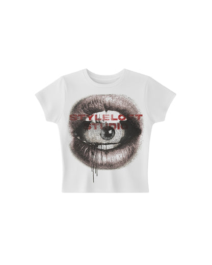 "Abstract eye" Baby Tee