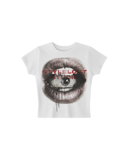 "Abstract eye" Baby Tee