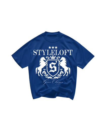 Blue "Originals"Oversized Tee