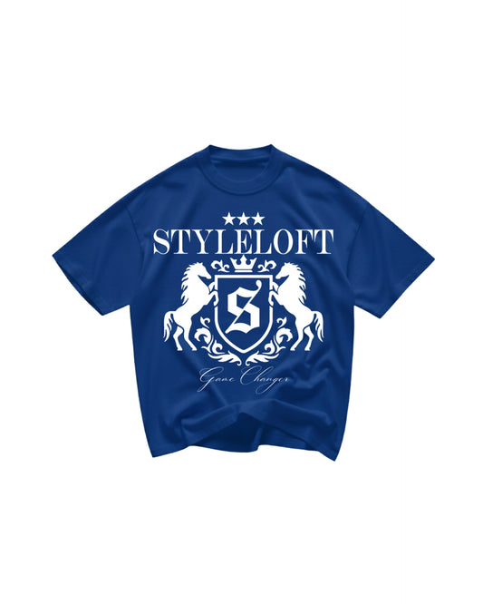 Blue "Originals"Oversized Tee
