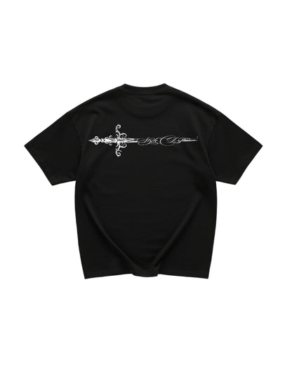 Black "Originals"Oversized Tee