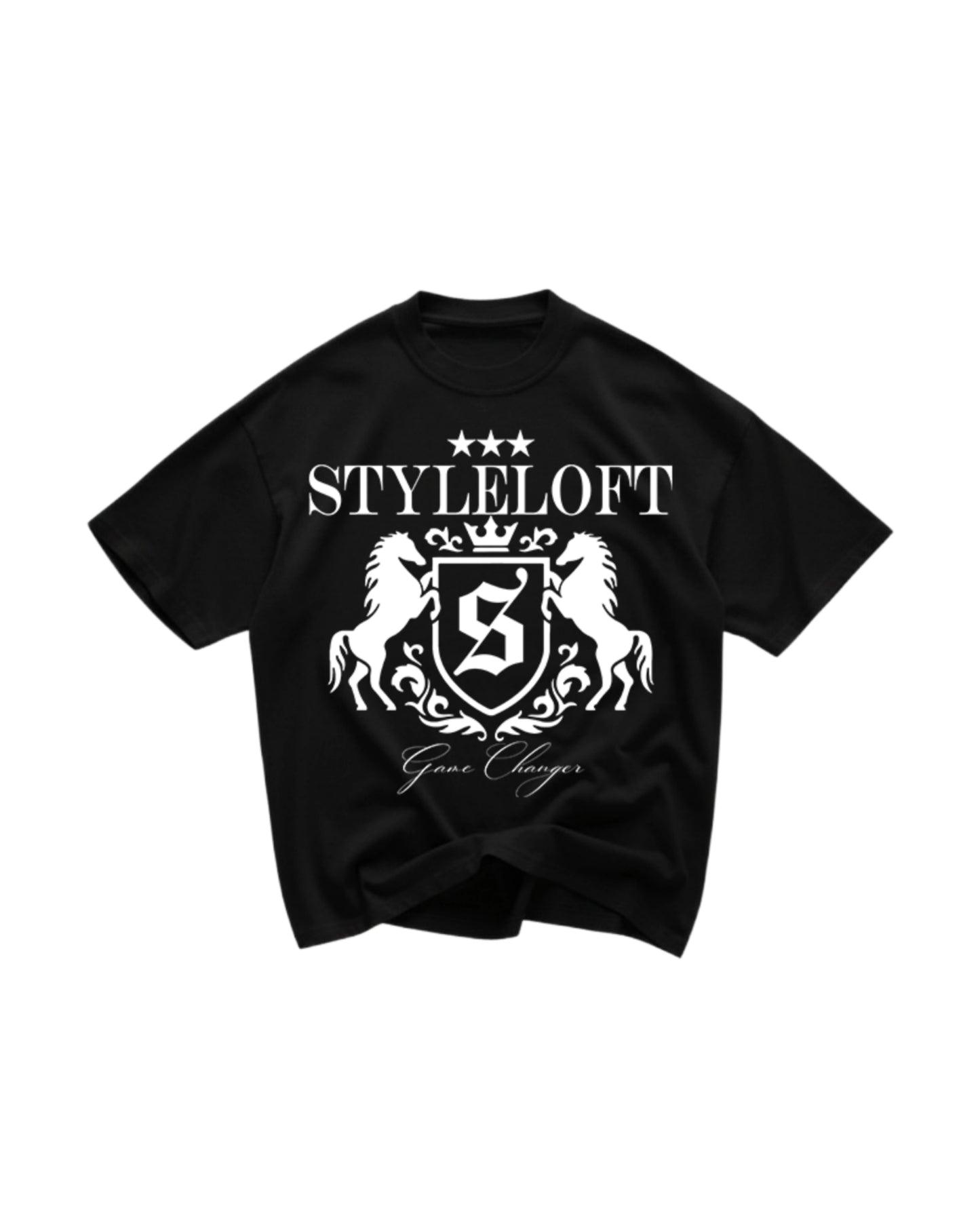 Black "Originals"Oversized Tee