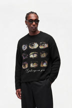'God's eye' Waffle Tee