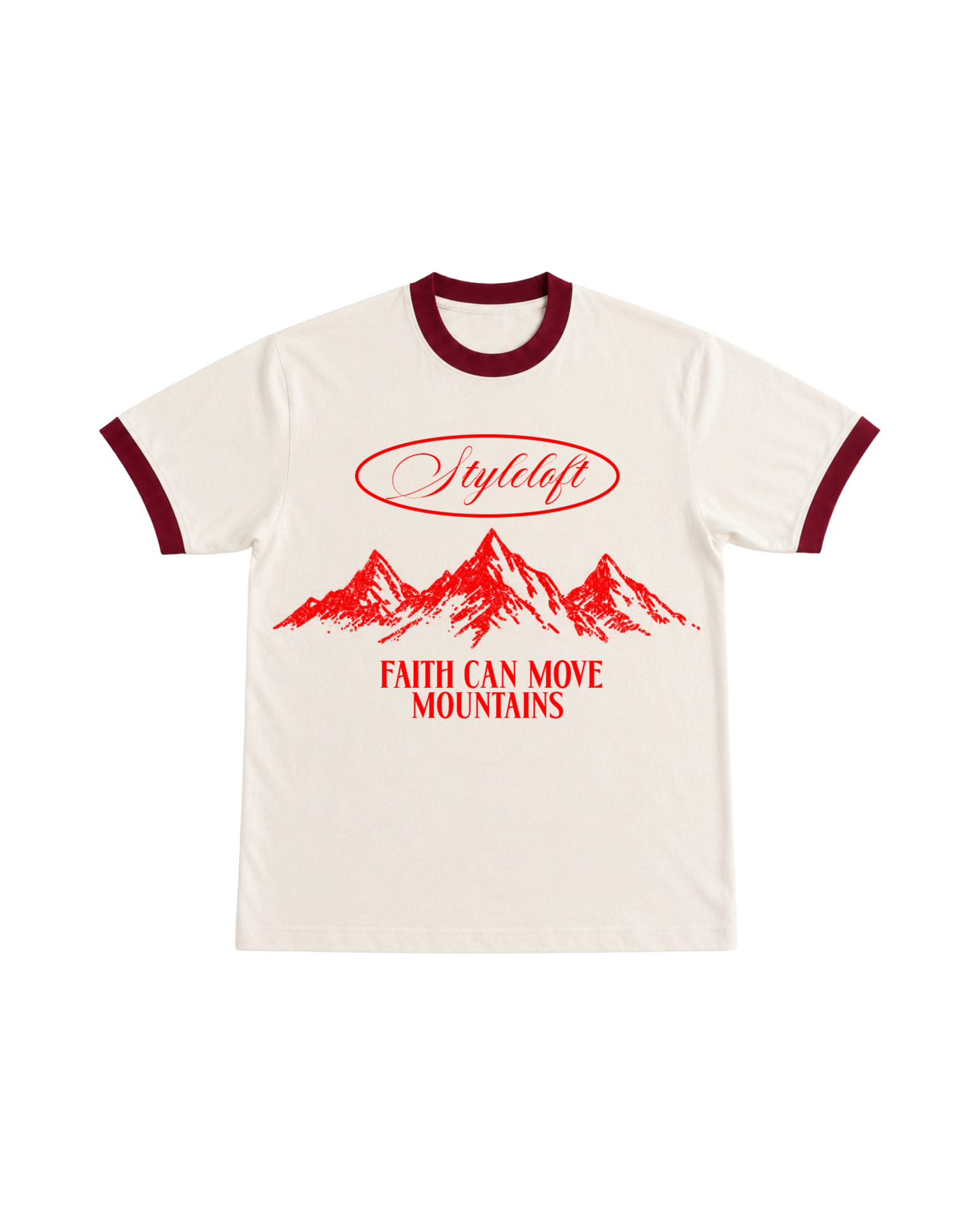 "Faith" Ringer Tee