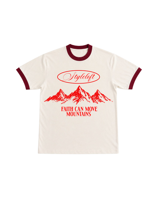 "Faith" Ringer Tee