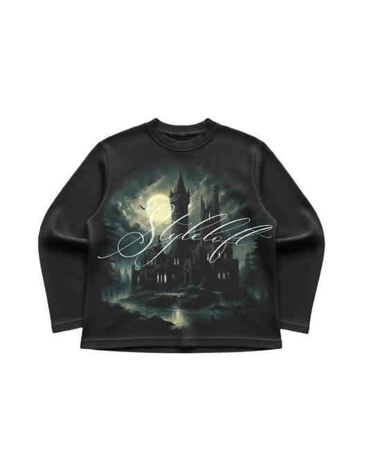 "Haunted Heaven" Waffle Tee
