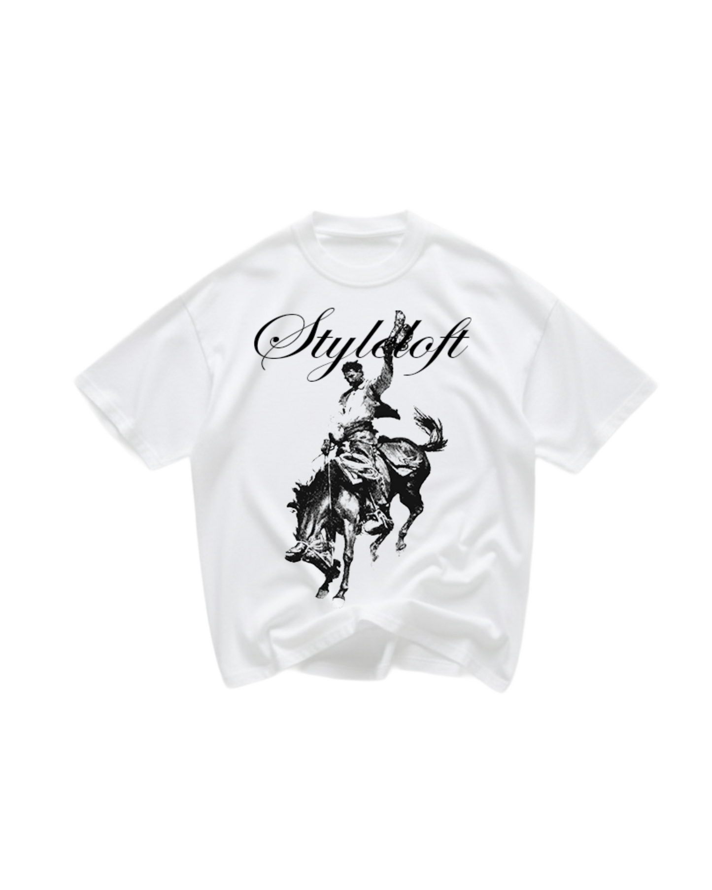 "Cowboy" Oversized Tee