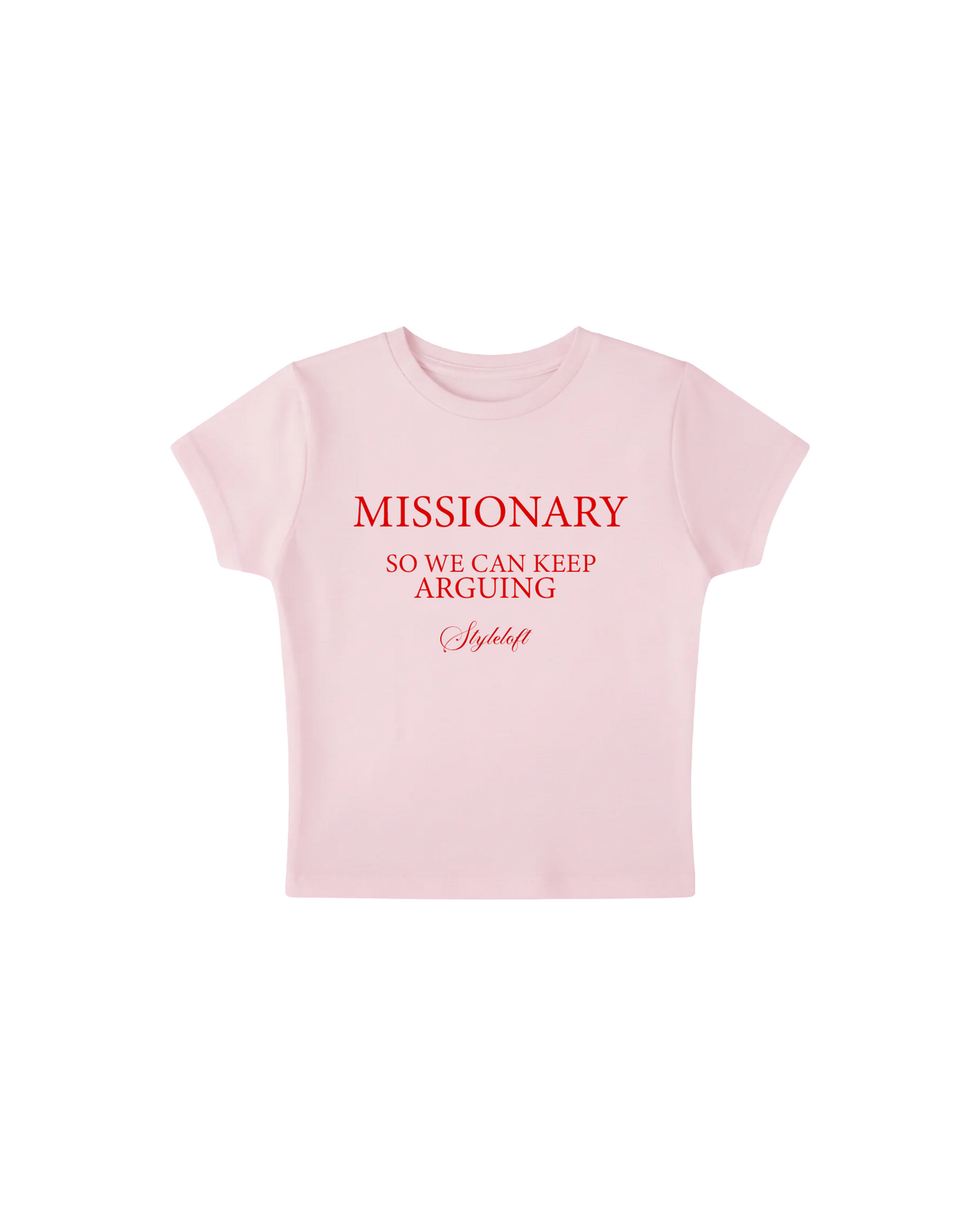 "Missionary" Baby Tee
