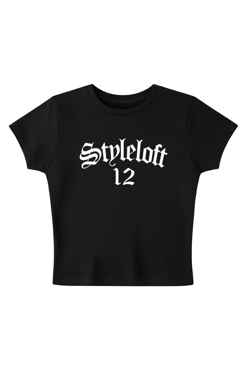 Black Baby tee