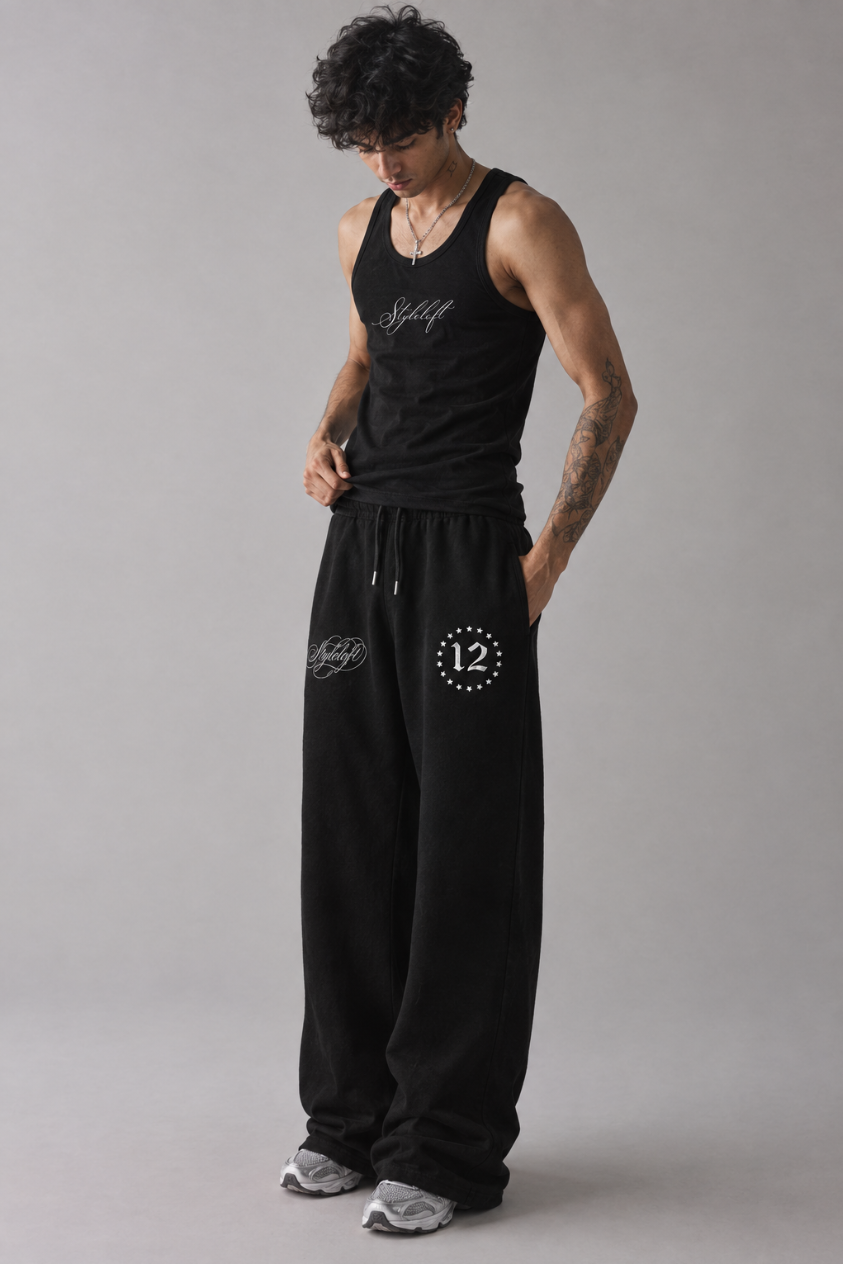 Style Loft Black Baggy SweatPant