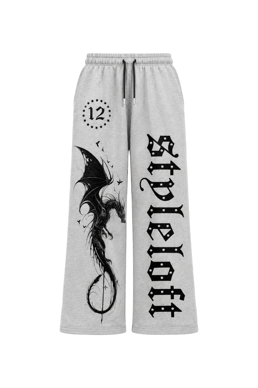 'Love Dragon' Track Pant