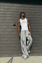 Metalic Track Pant