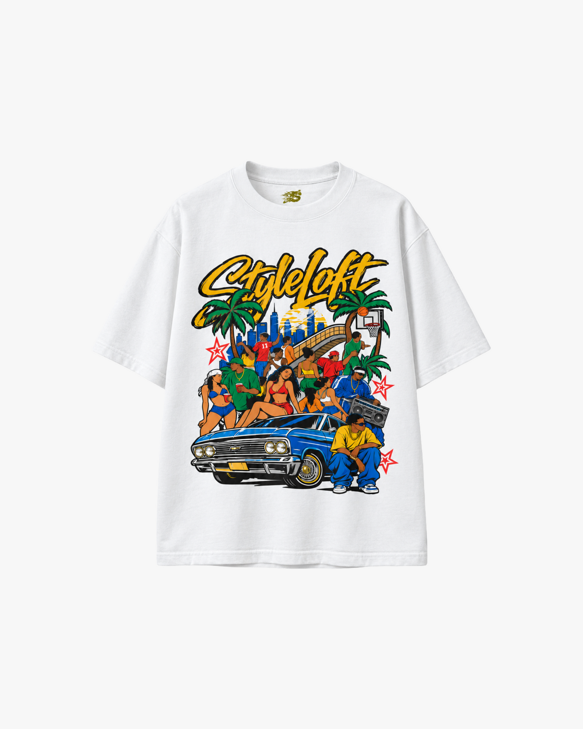 Take Over City Oversized Tee