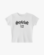 Styel Loft White Baby Tee