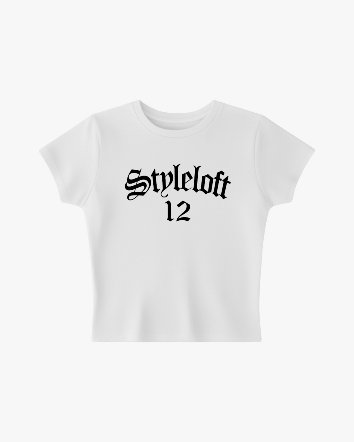 Styel Loft White Baby Tee