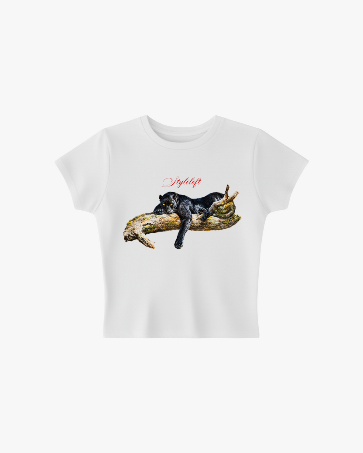 White Baby Tee