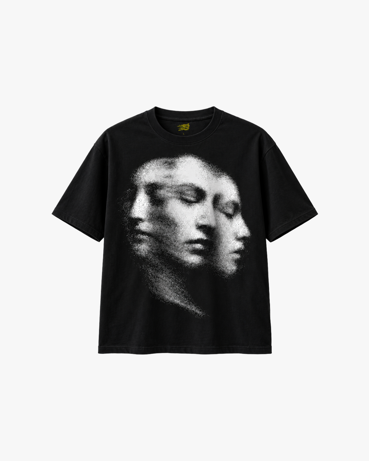 'Shadow Face' Oversize Tee