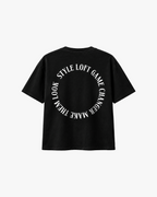 'Shadow Face' Oversize Tee