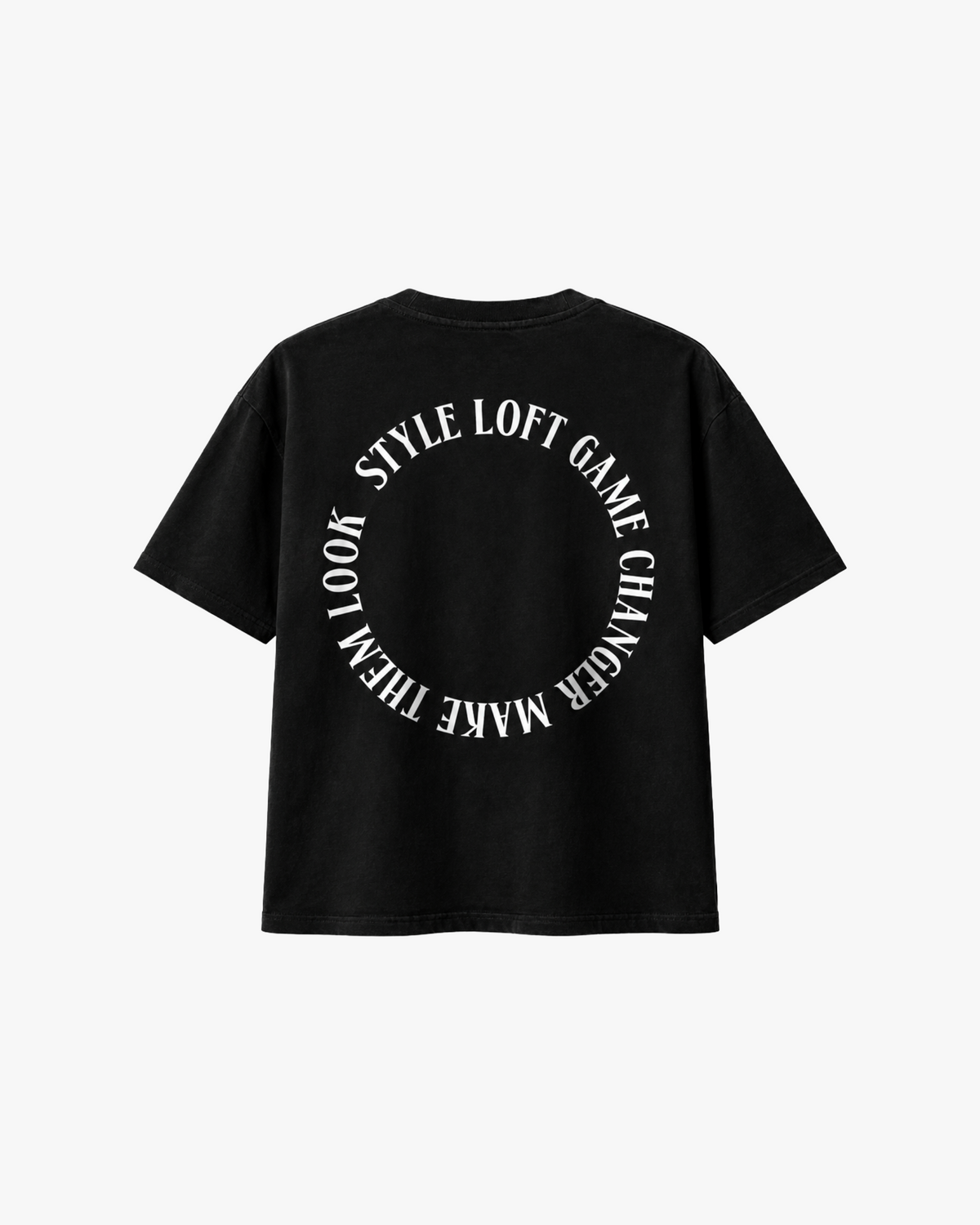 'Shadow Face' Oversize Tee