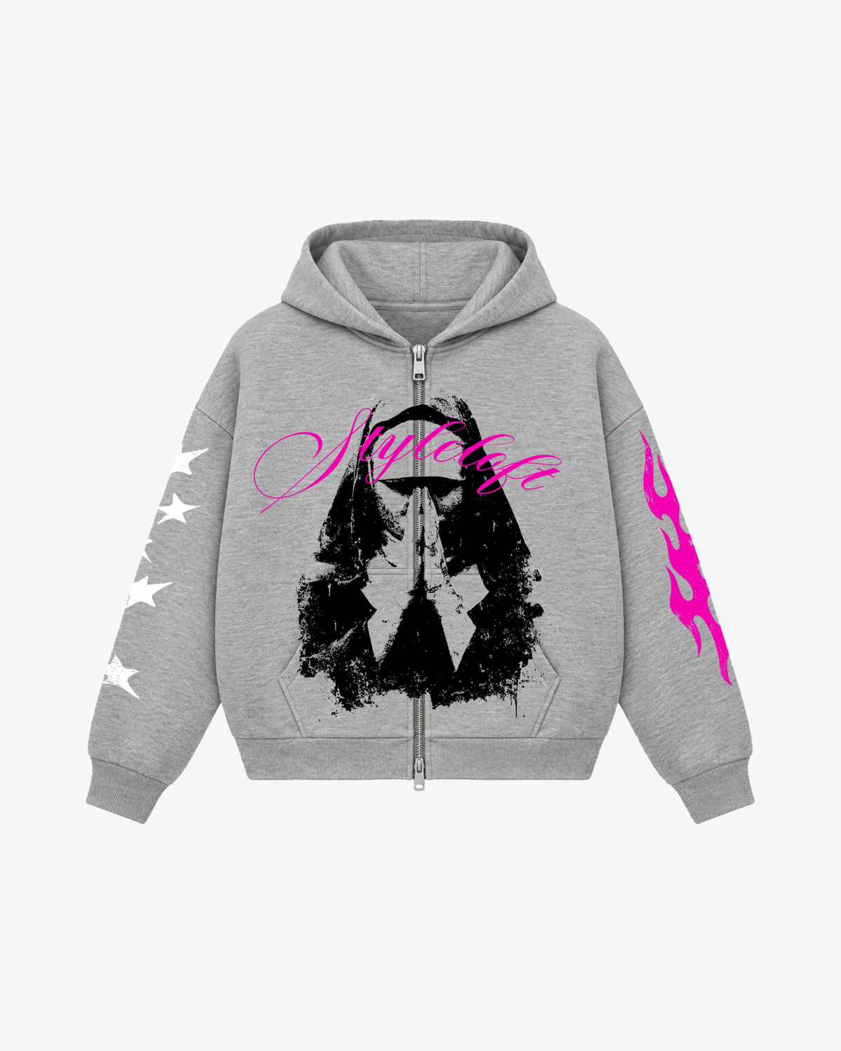 Greatfull Dual Zipper Hoodie