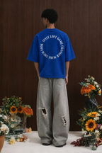 'Shadow Face' Oversize Tee