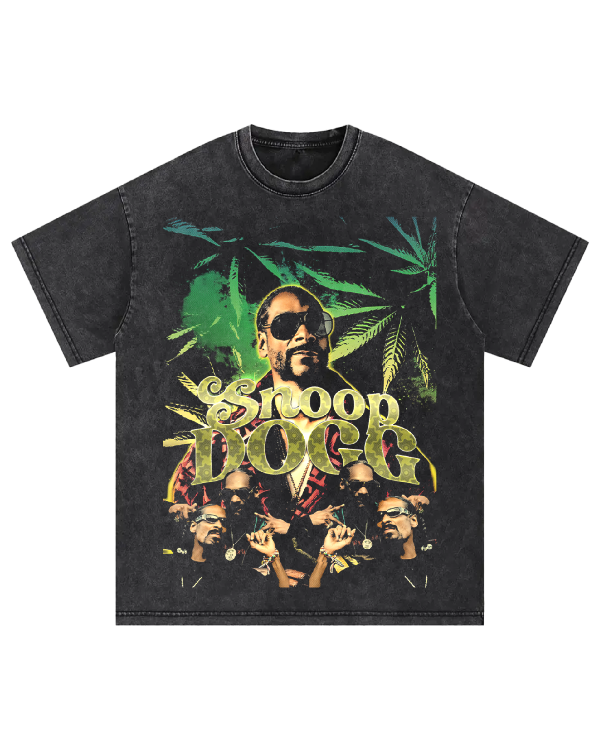 Snoop Dog Oversize Stone washed tee
