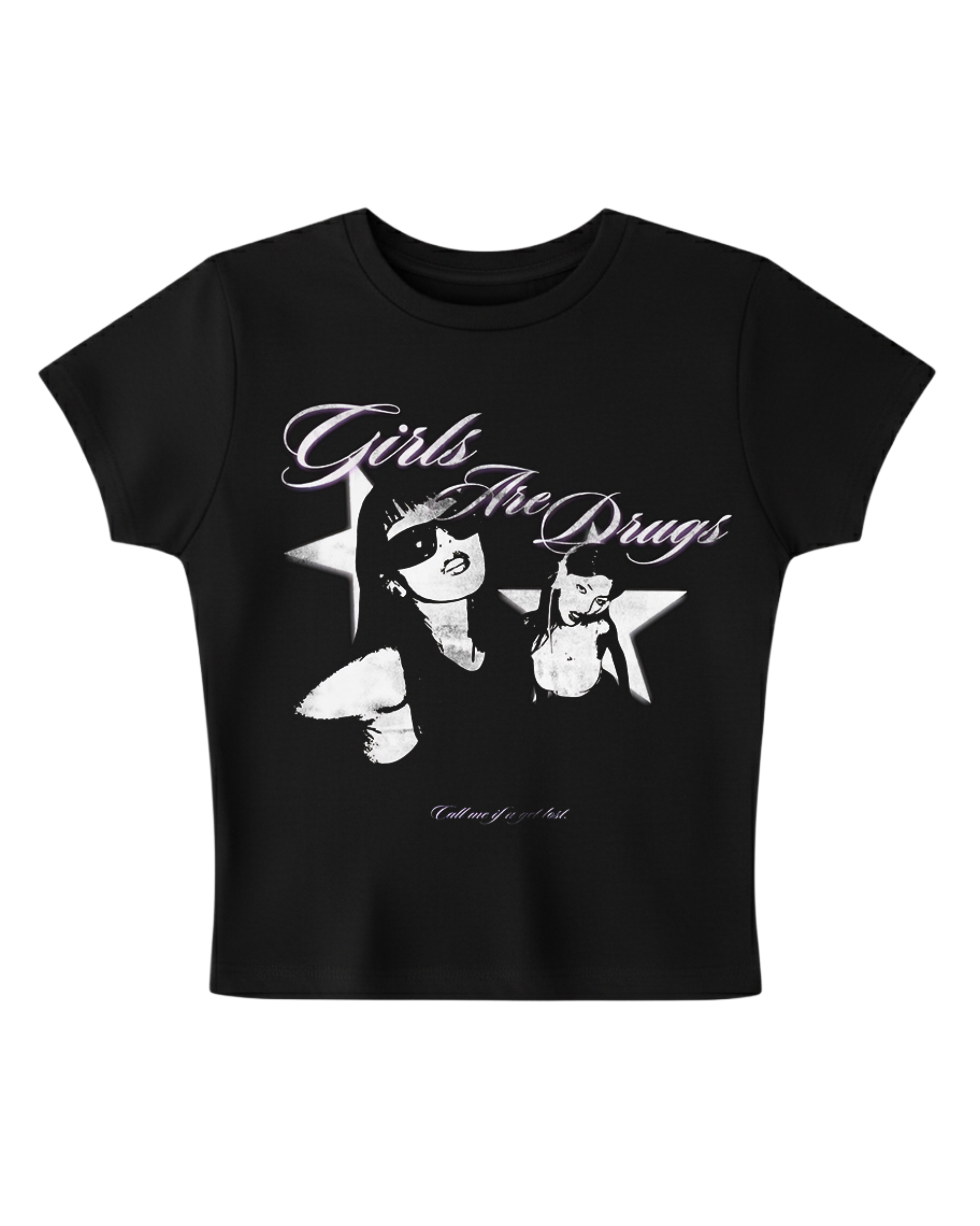 Girls are drugs baby tee