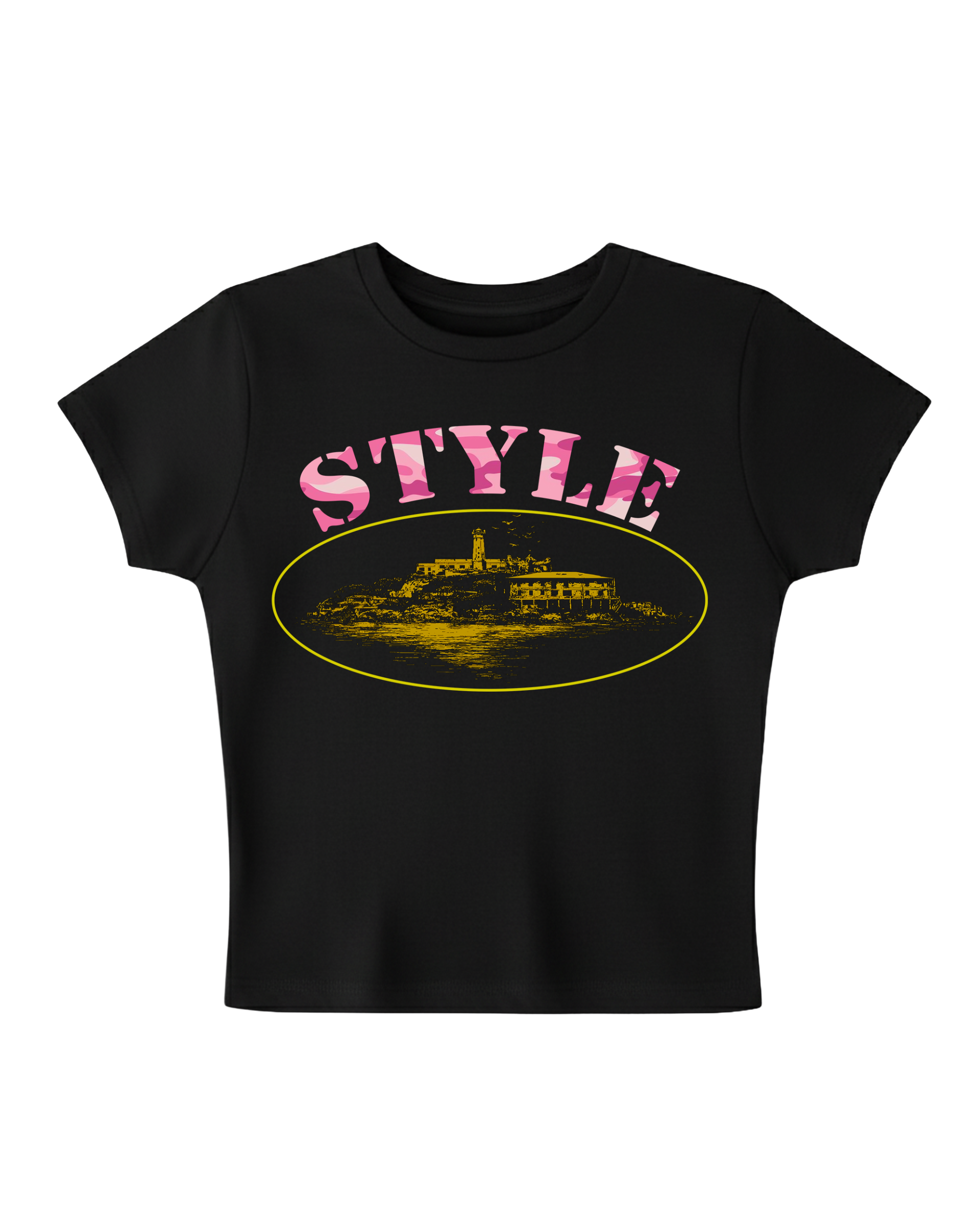 Style Loft 'Black' Island Baby Tee