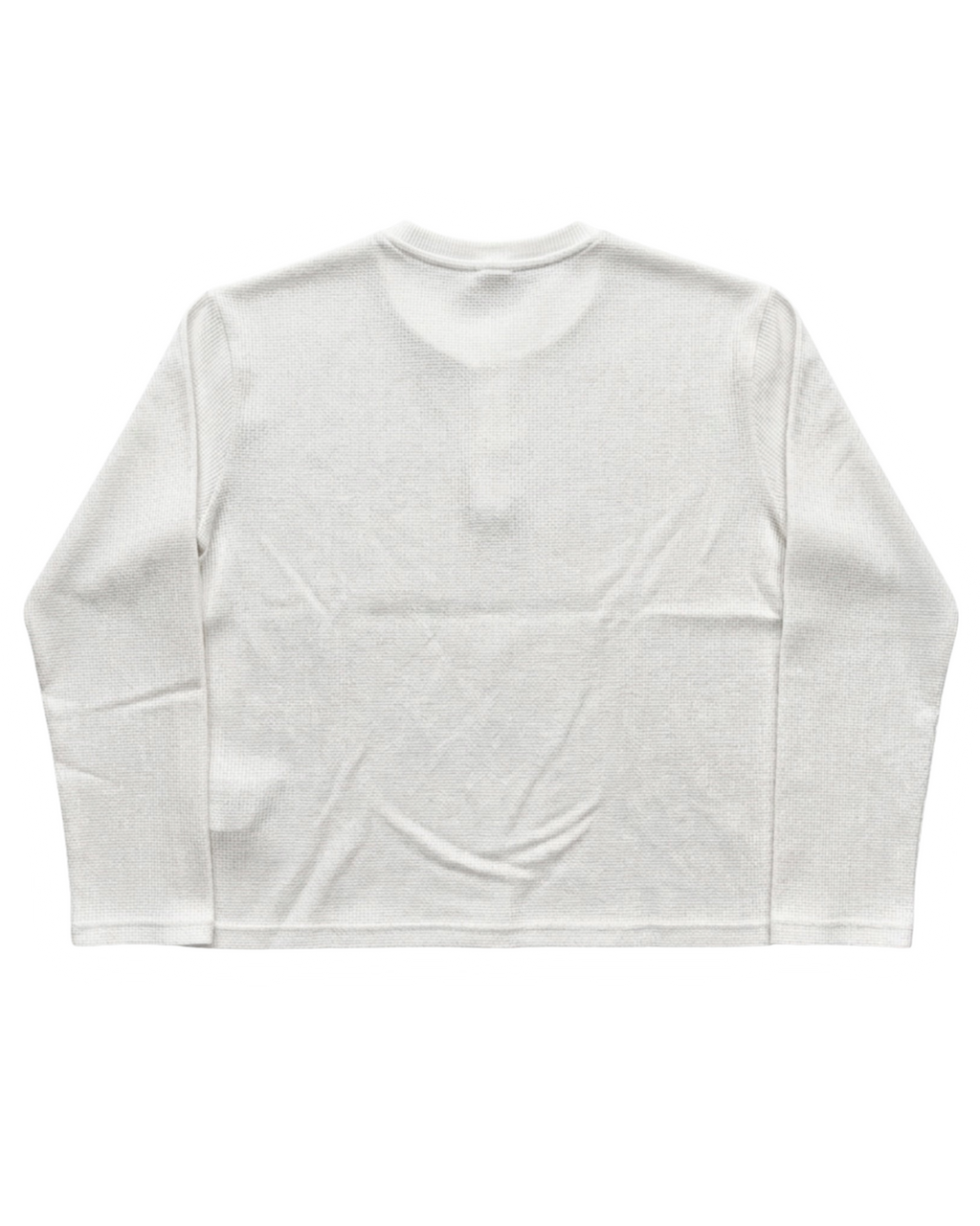 Style Loft White Henley Waffle Tee