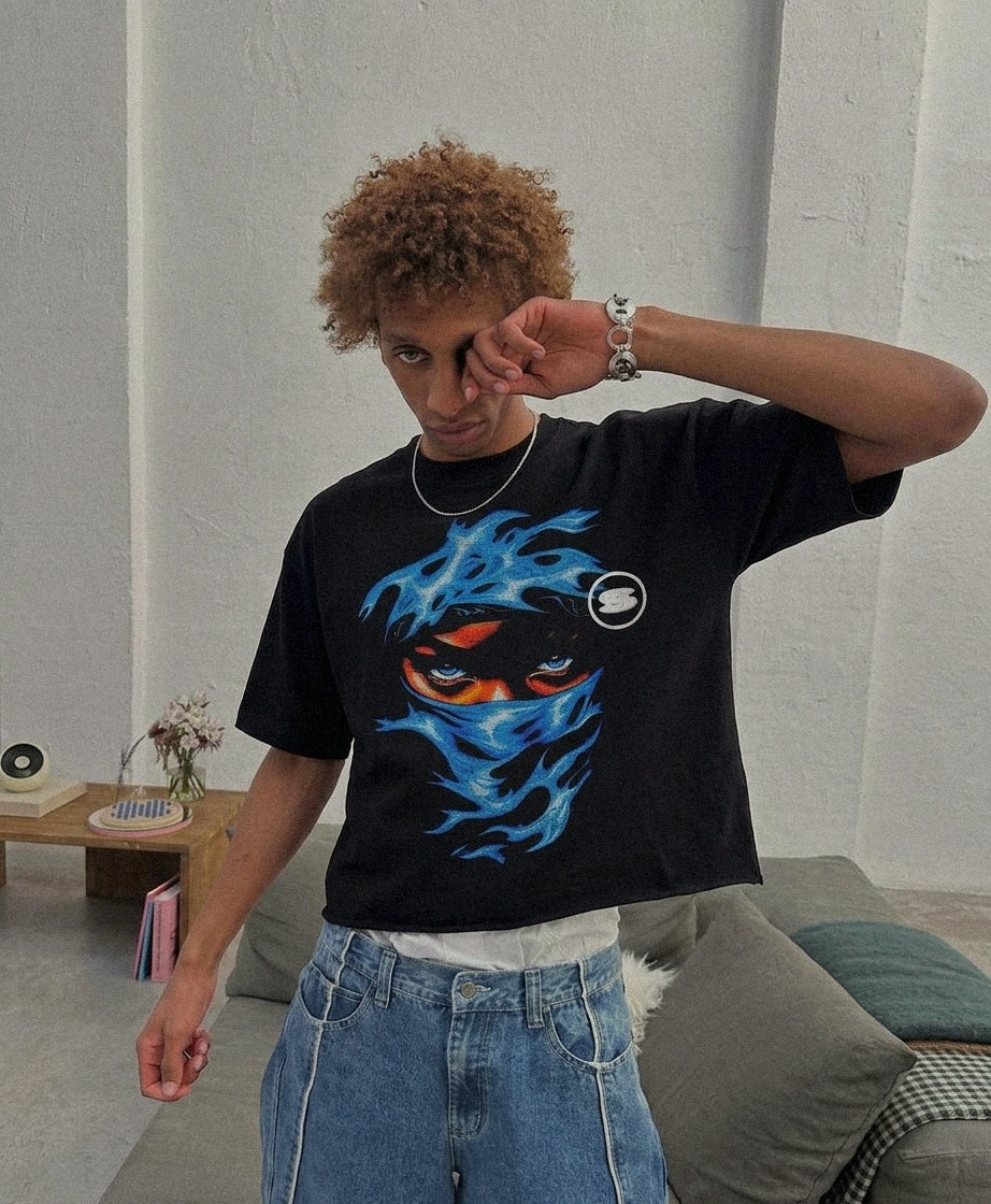 "Phantom" Boxy Fit Tee